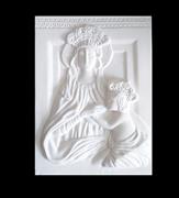 CAPEZZALE RETTANGOLARE MADONNA CON BAMBINO(Bsc)h.25 x 18 0,750Kg