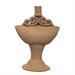 CANDELABRO A 1 FIAMMA (Bsc) h.30,00 l.20,00  cm. 1,20kg