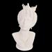 TESTA DONNA MEZZOBUSTO C/CORONA (Bsc)h.45 l.25 x p.20 cm.4,50kg