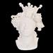TESTA DONNA MEZZOBUSTO C/CORONA(Bsc) h.37 l.28 x p.20 cm. 4,50kg