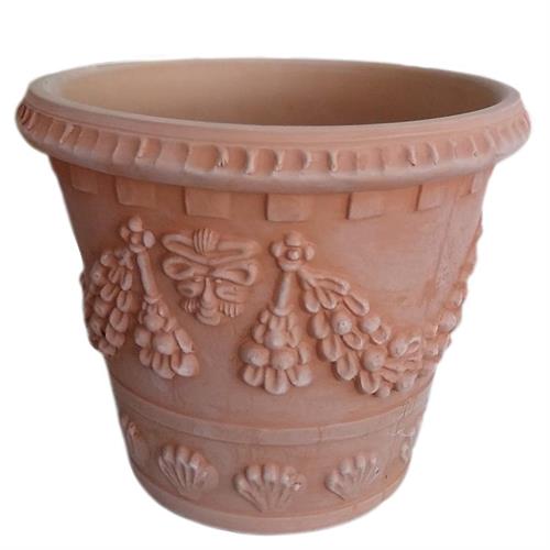 VASO RILIEVO PASTA ROSSA(Bsc) 40 x 33h