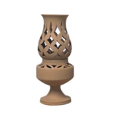 LUME CERA 2PZ TRAFORATO (Bsc) h.33,00 l.13,00  cm. 1,10kg