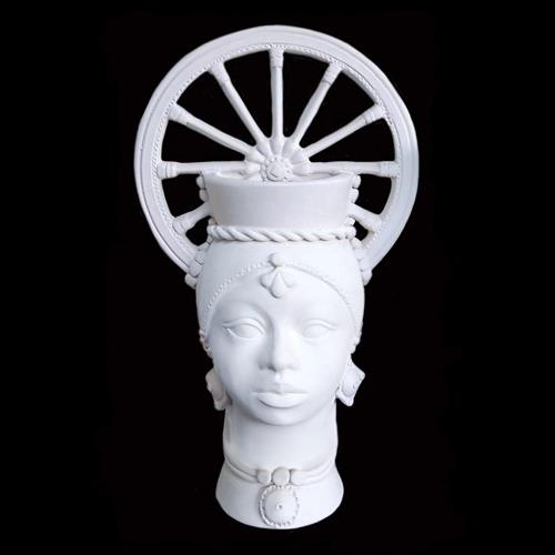 TESTA DONNA (DEC) h.50,00 l.30,00  cm. 5,50kg