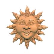 SOLE MEDIO (Bsc) h.28,00 l.27,00 p.6,00  cm. 0,80kg